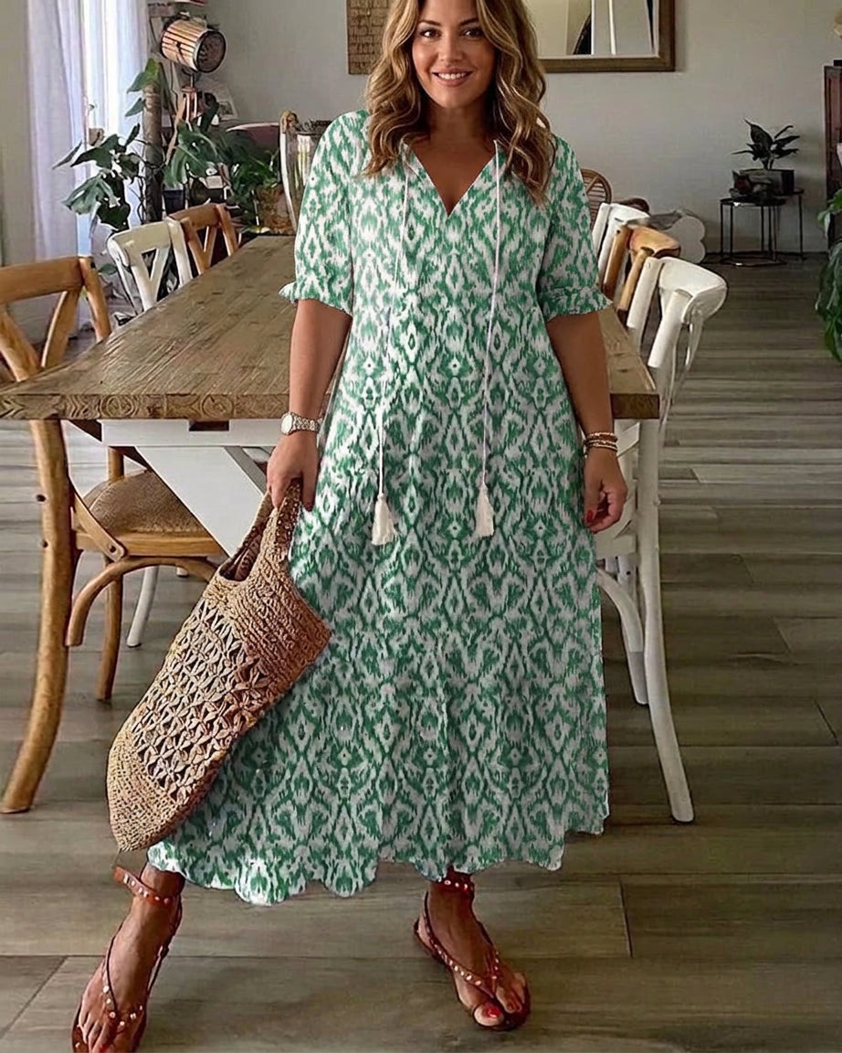 Rosalinde | Vestido boho que disimula la tripa