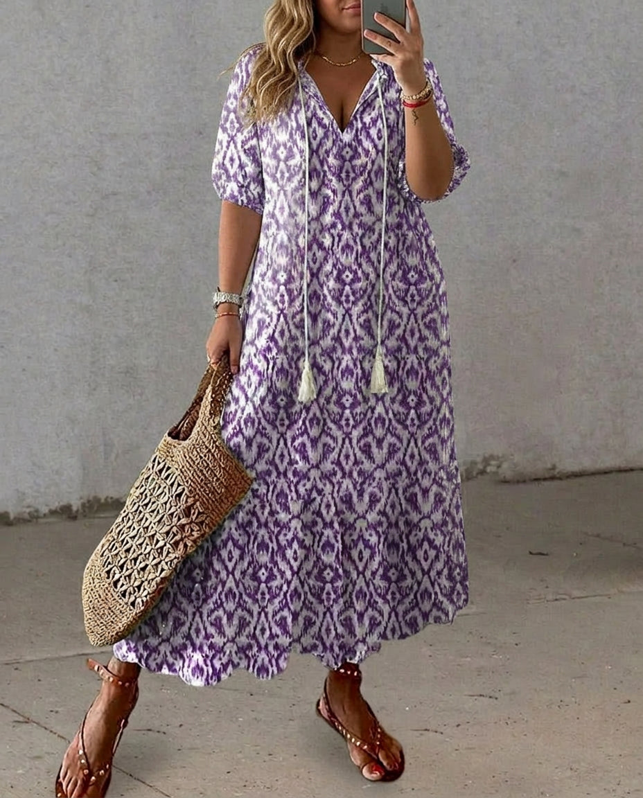 Rosalinde | Vestido boho que disimula la tripa