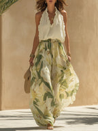Vacance | Conjunto Lily con top de volantes