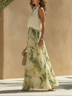 Vacance | Conjunto Lily con top de volantes