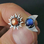 Pendientes de sol y luna