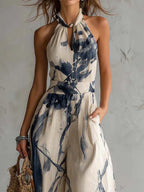 Ines | Mono ancho con bolsillos