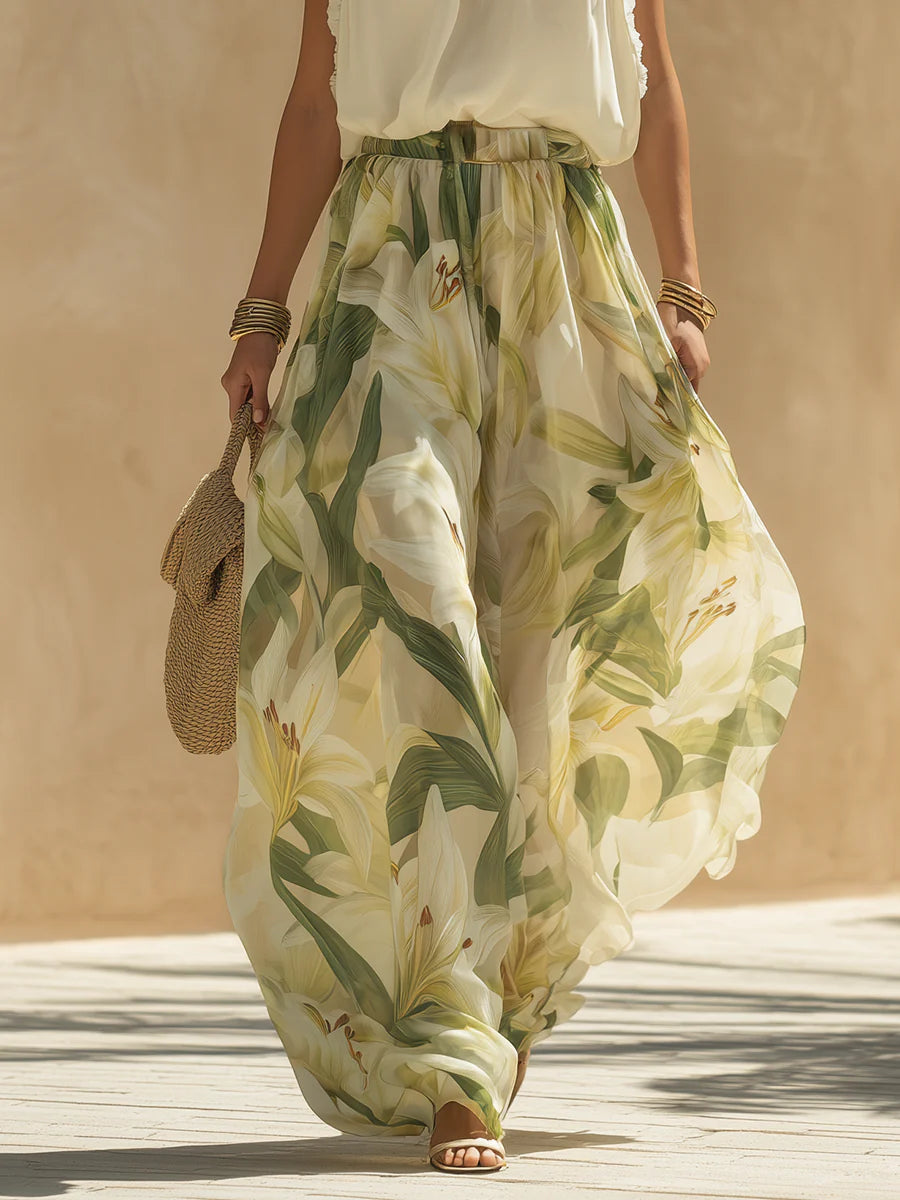 Vacance | Conjunto Lily con top de volantes