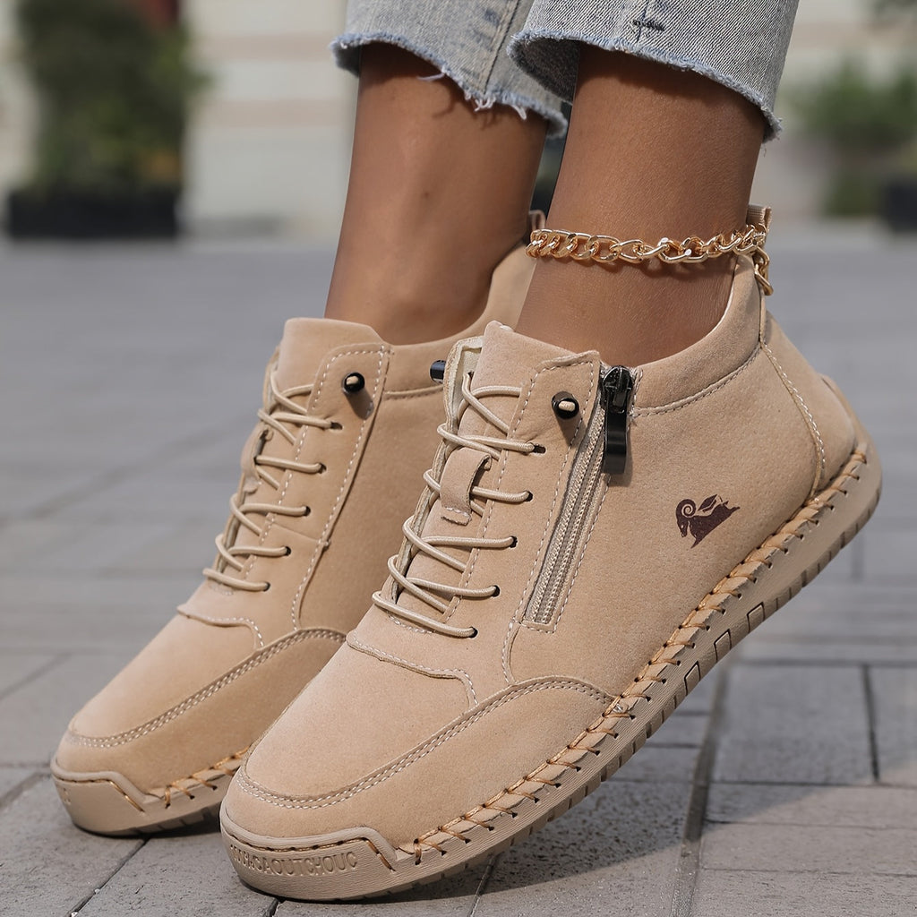 Mila | Zapatillas cómodas con cremallera