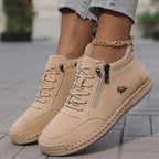 Mila | Zapatillas cómodas con cremallera