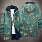 Liliane | Chaqueta larga elegante tipo duster con capucha