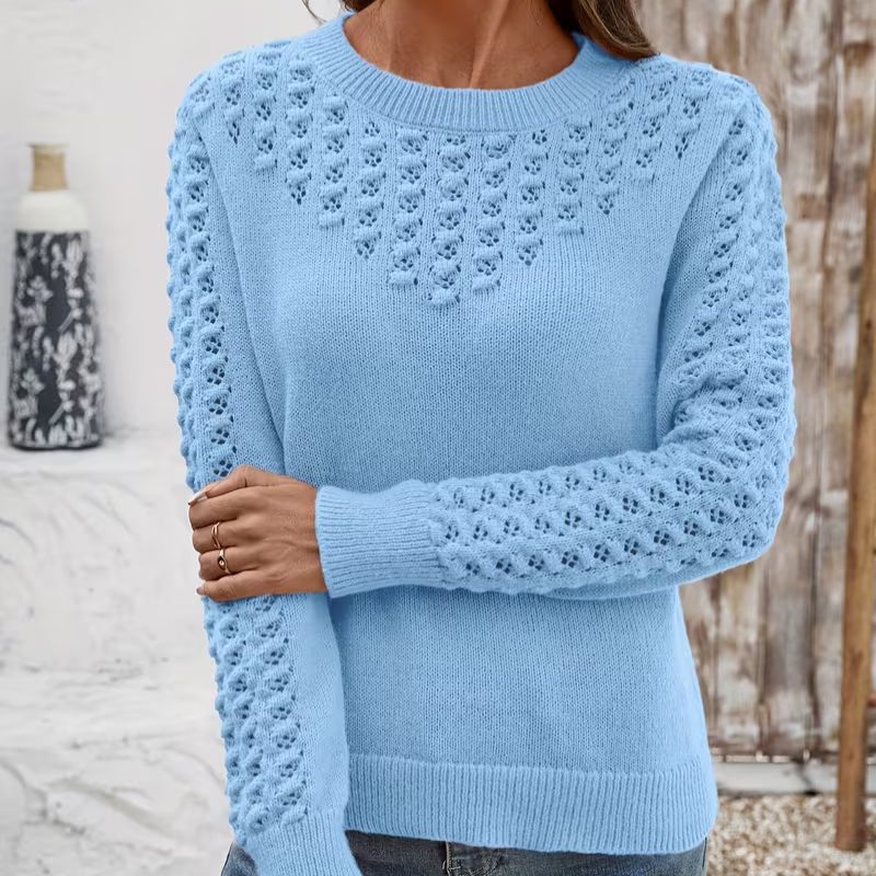 Janine | Jersey de punto calado