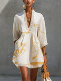 Amara | Minivestido elegante con ribete de ganchillo