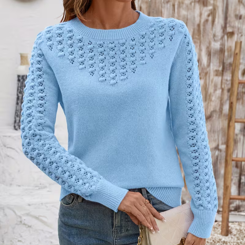 Janine | Jersey de punto calado