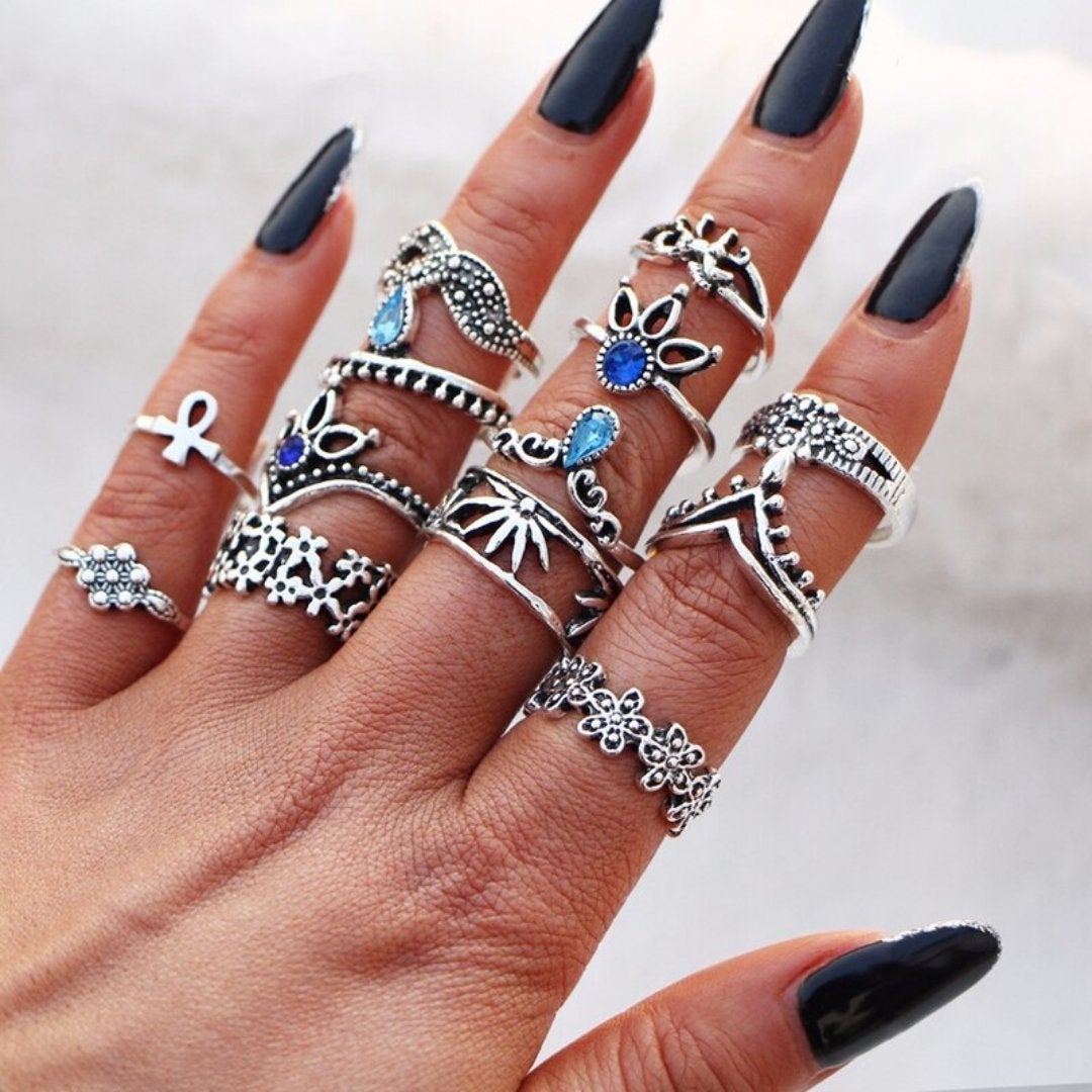 Pack premium único con 8 a 12 anillos