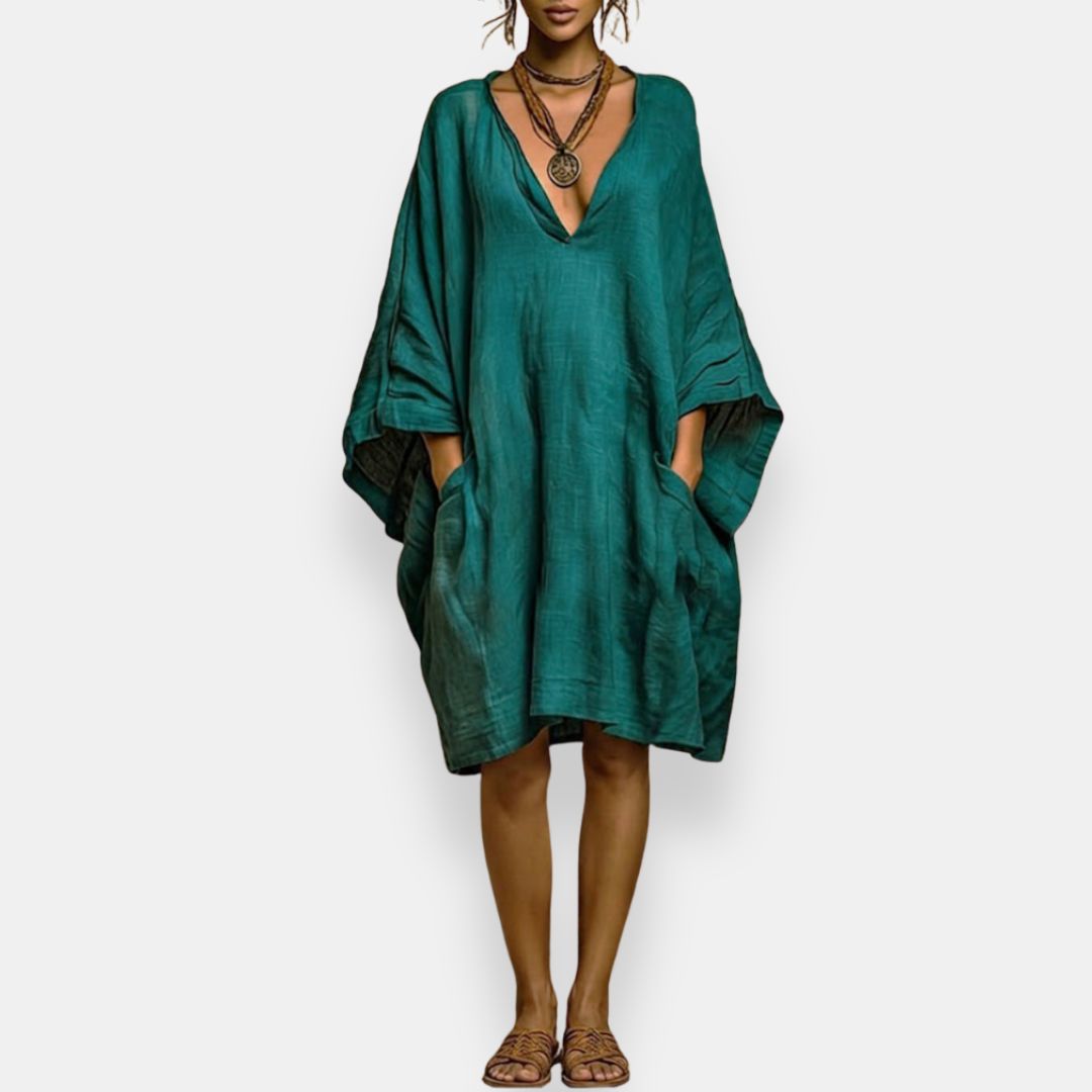Selma | Vestido oversize con escote profundo