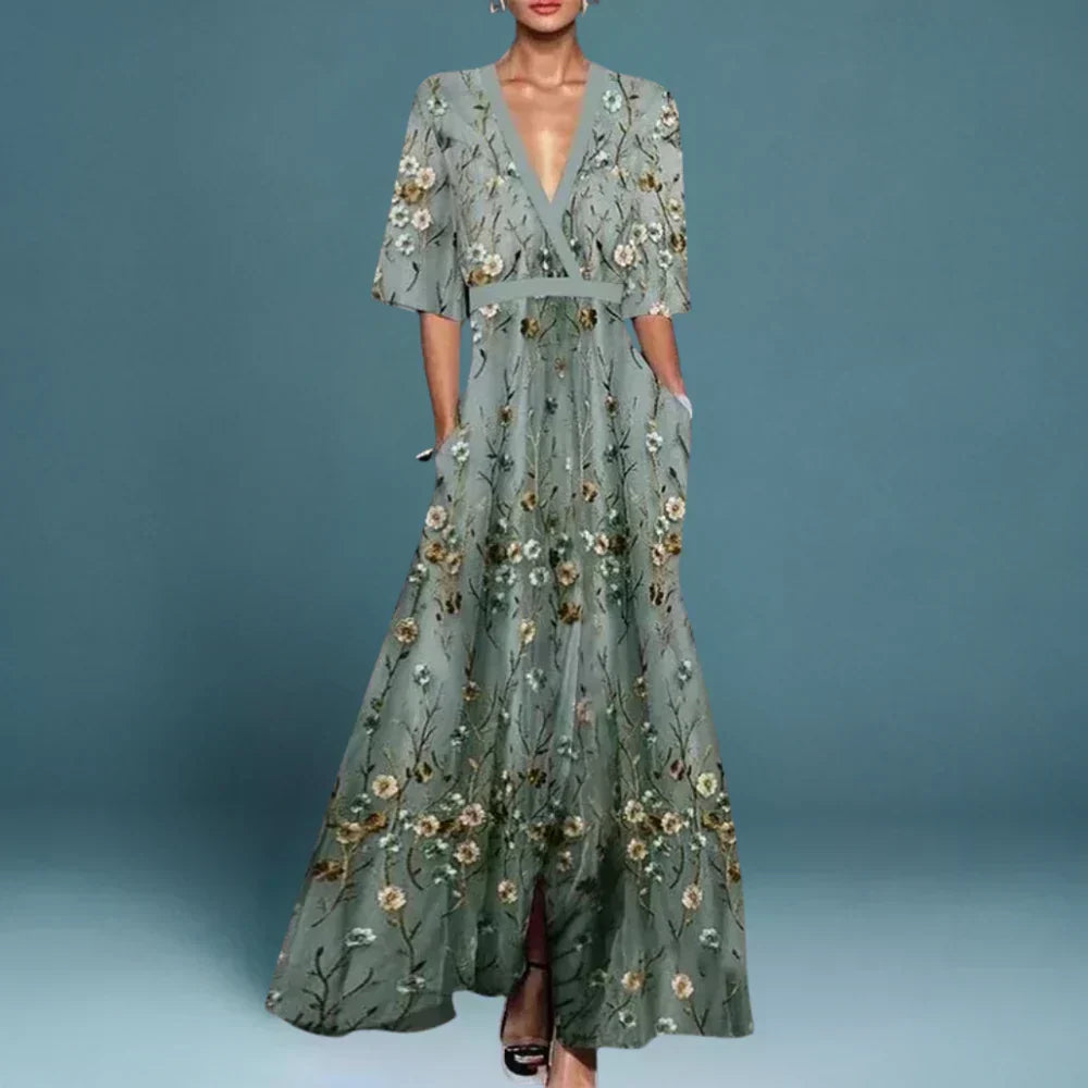 Rubby | Vestido de corte sastre con escote en pico