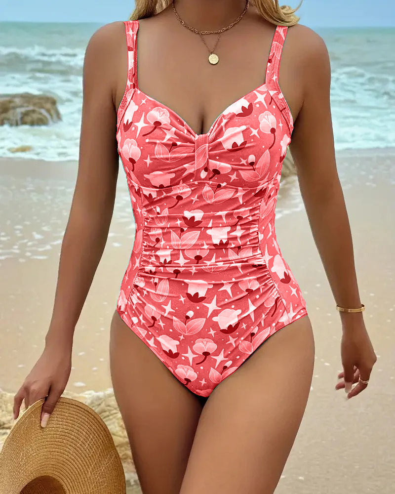 Eugenie | Tankini estampado de una pieza