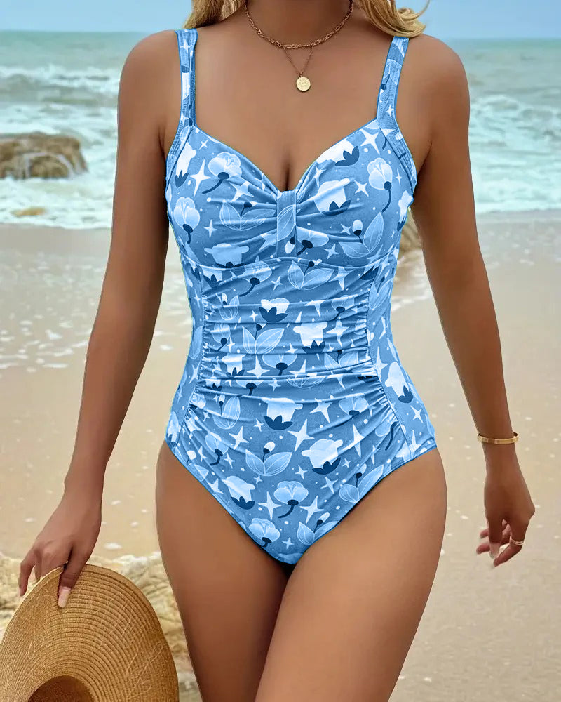 Eugenie | Tankini estampado de una pieza