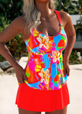 Eleanor | Vestido de baño tankini floral con estilo