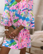 Sylivie | Vestido con mangas campana