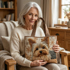 Bolso con yorkshire adorable