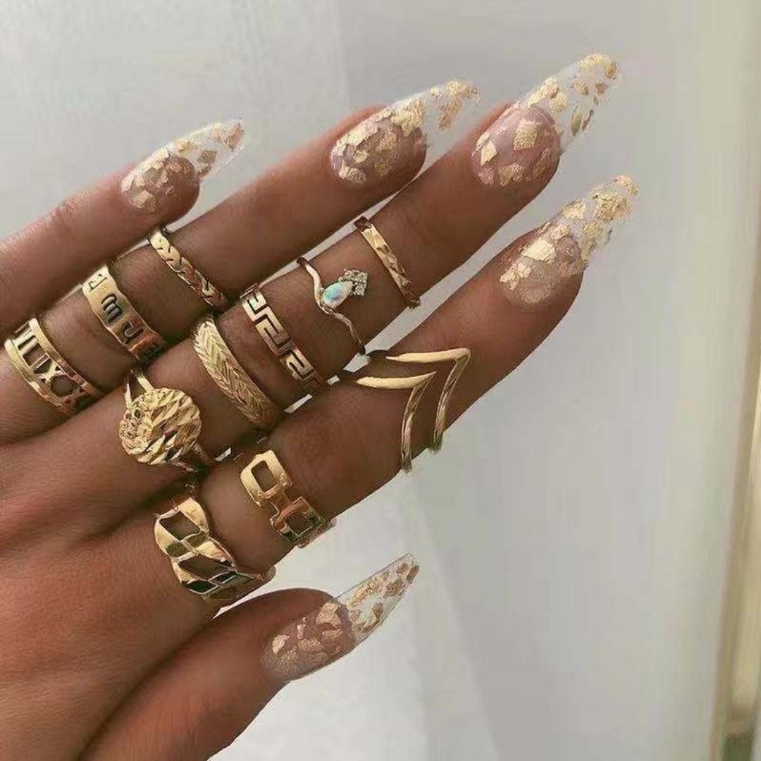 Pack premium único con 8 a 12 anillos