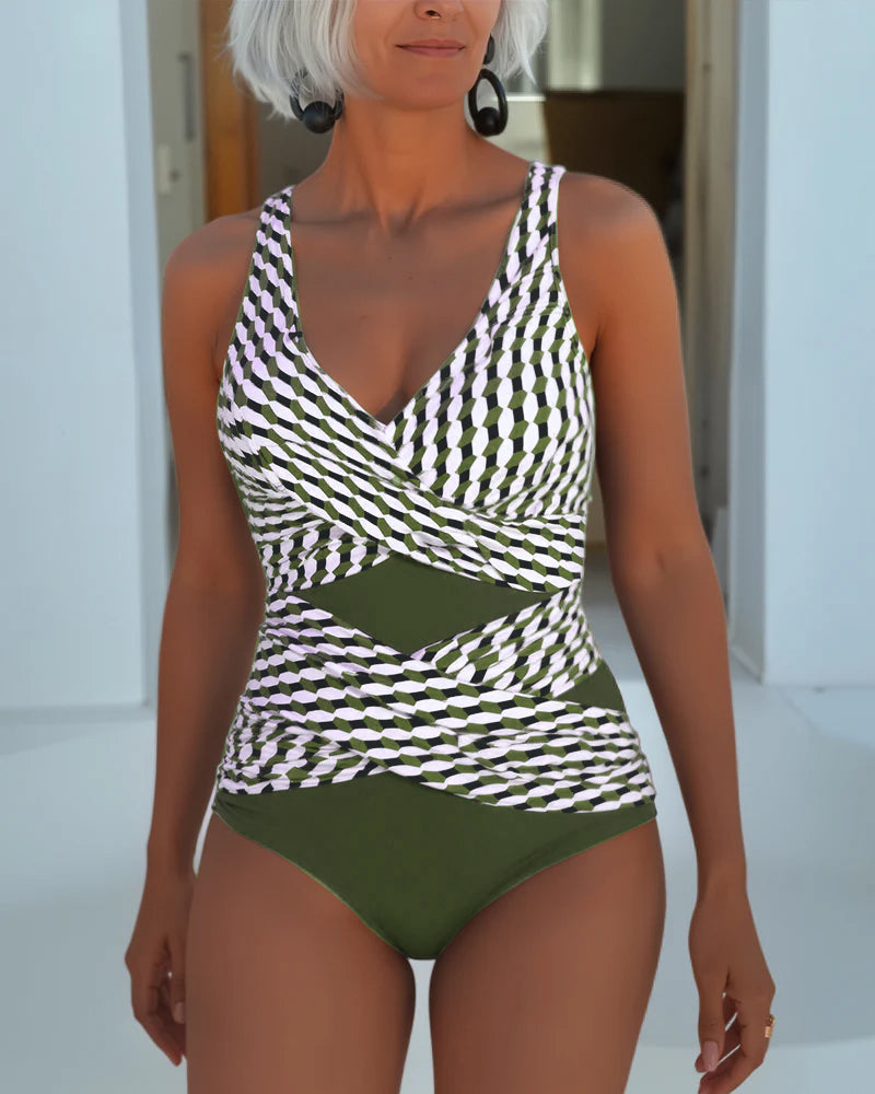 Ashley | Bañador con diseño cruzado para días informales de resort