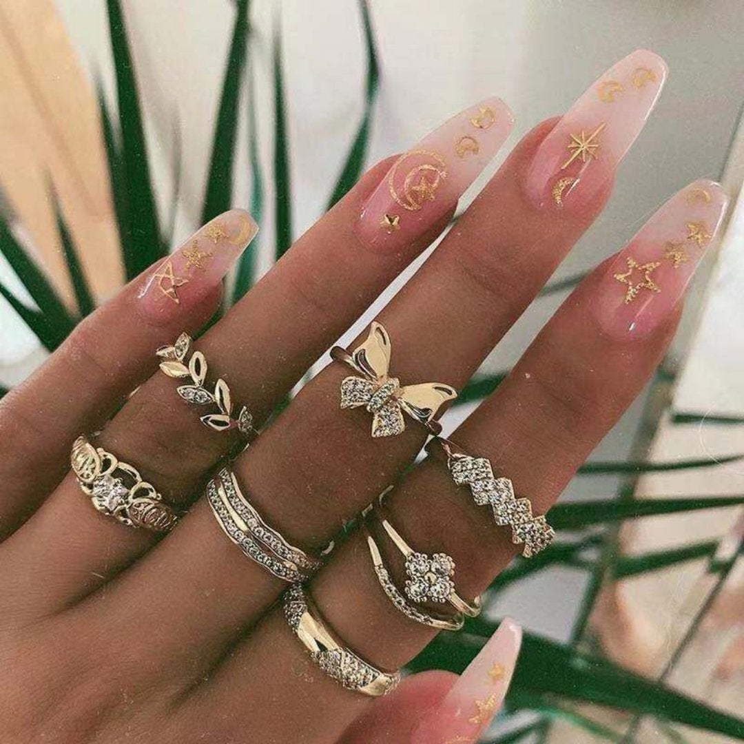 Pack premium único con 8 a 12 anillos