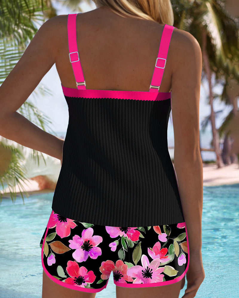 Matilda | Tankini de dos piezas con shorts para la playa