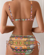 Jada | Conjunto de bikini estampado