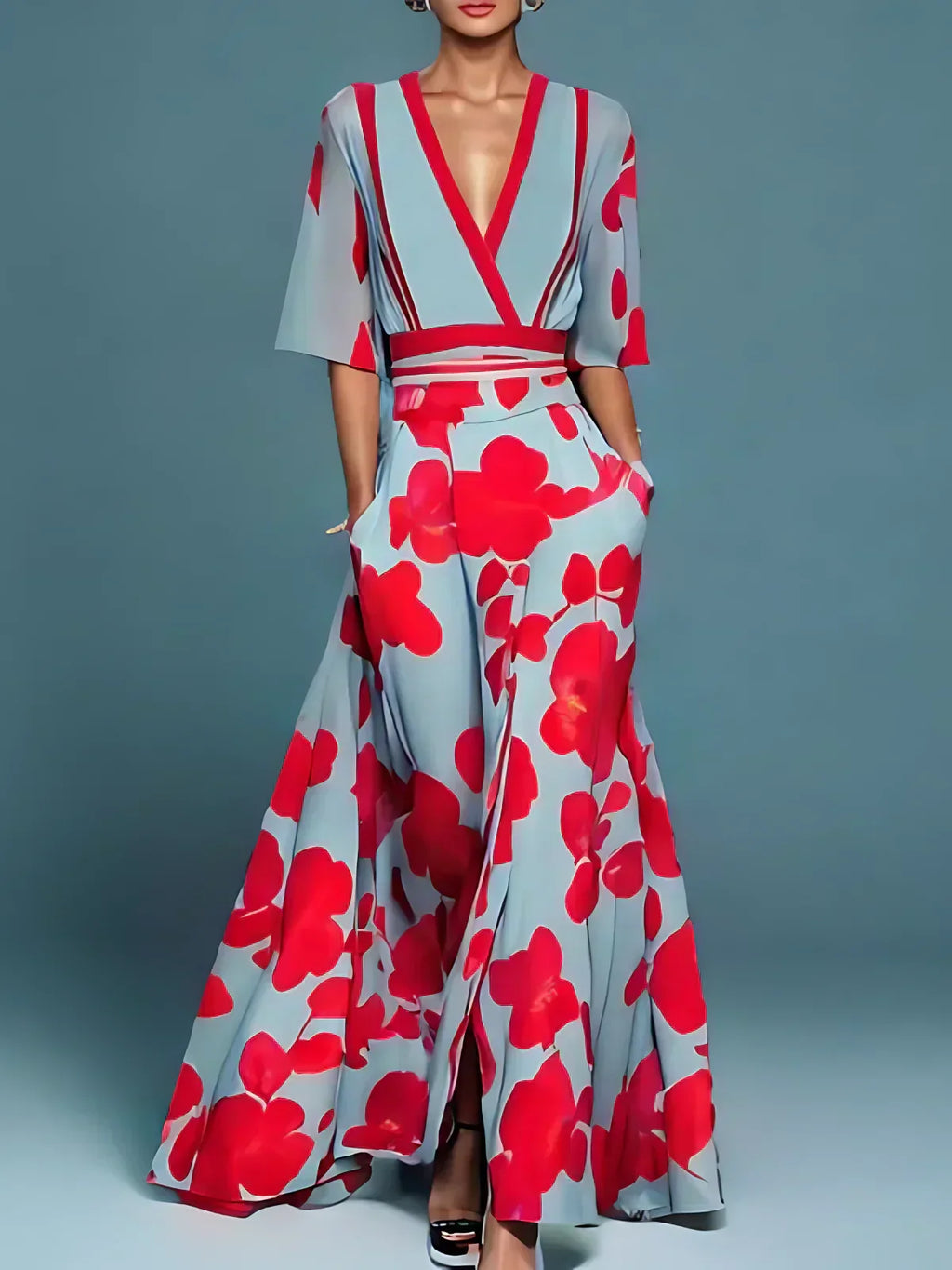 Kali | Vestido con mangas