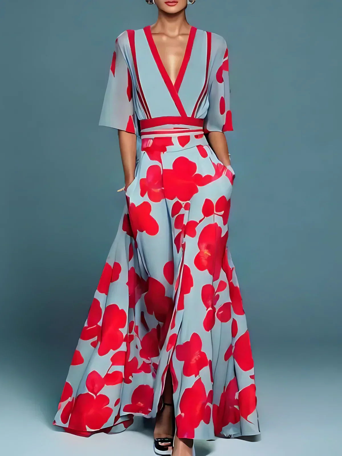 Kali | Vestido con mangas