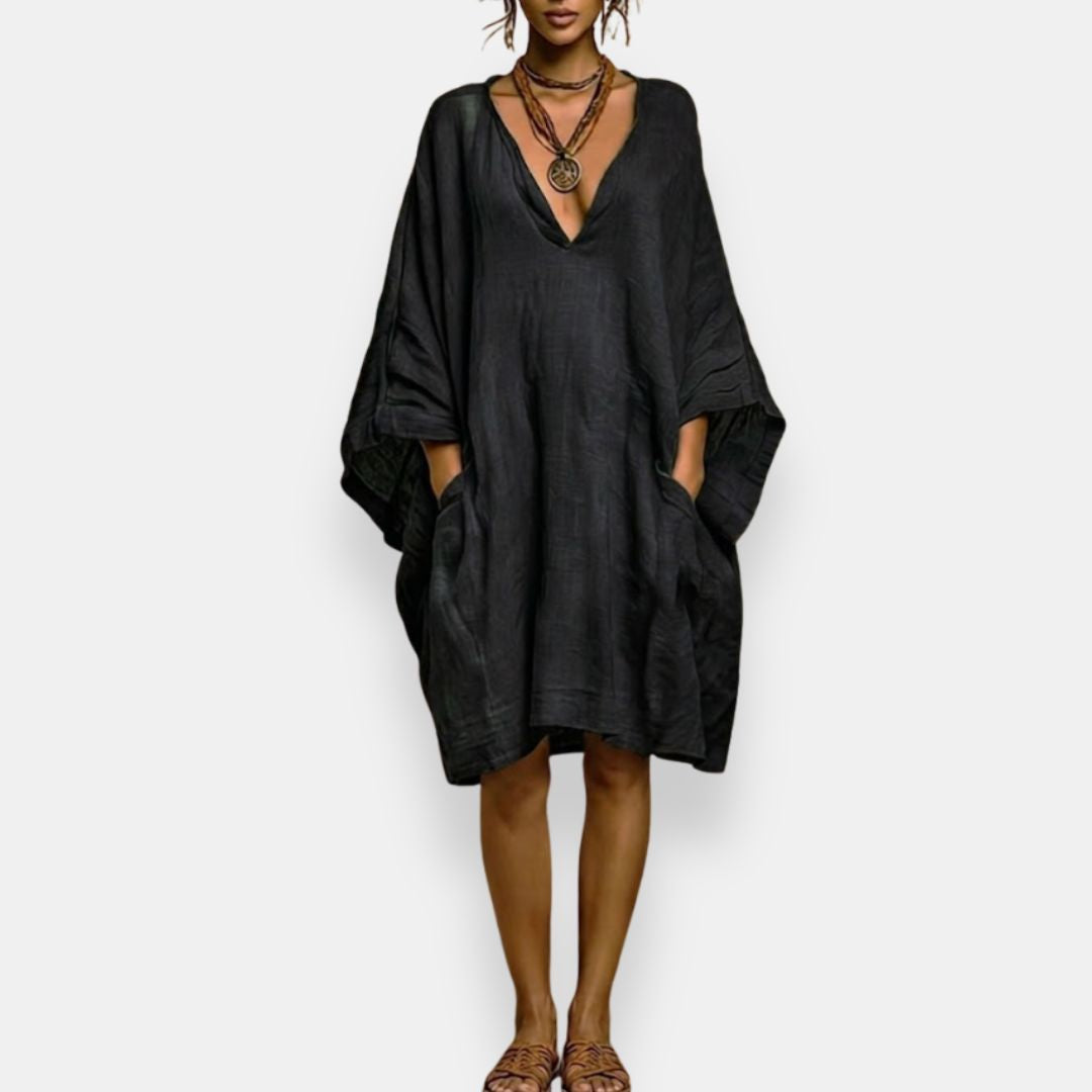 Selma | Vestido oversize con escote profundo
