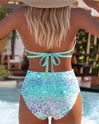 Helen | Bikini de dos piezas estampado