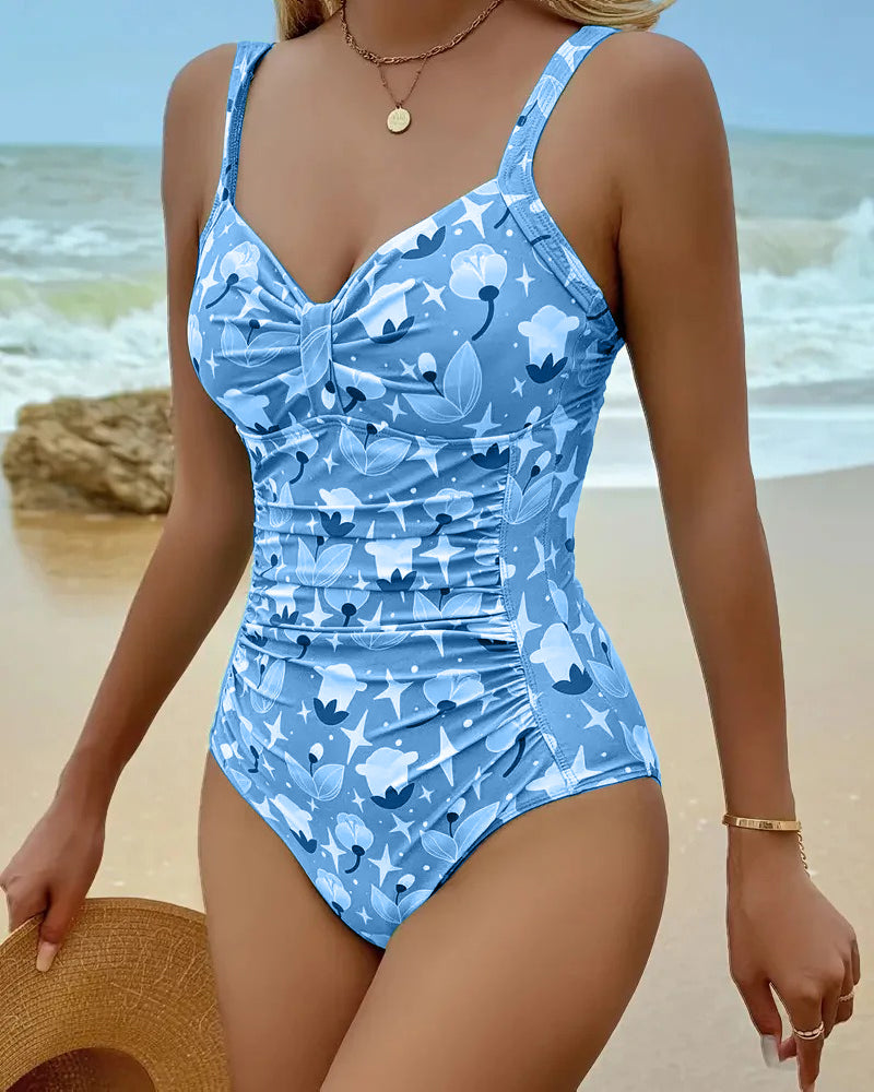 Eugenie | Tankini estampado de una pieza