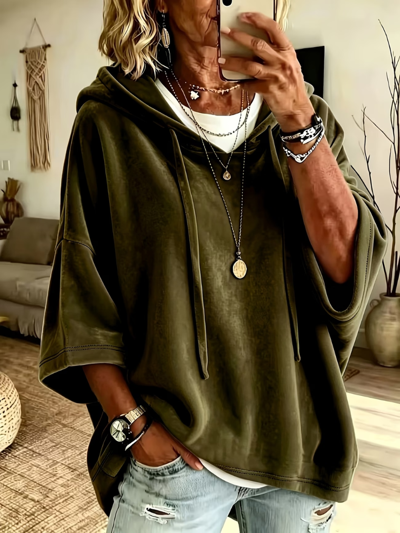 Solange | Sudadera oversize con capucha