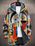 Lucille | Chaqueta relajada con capucha y estampado artístico