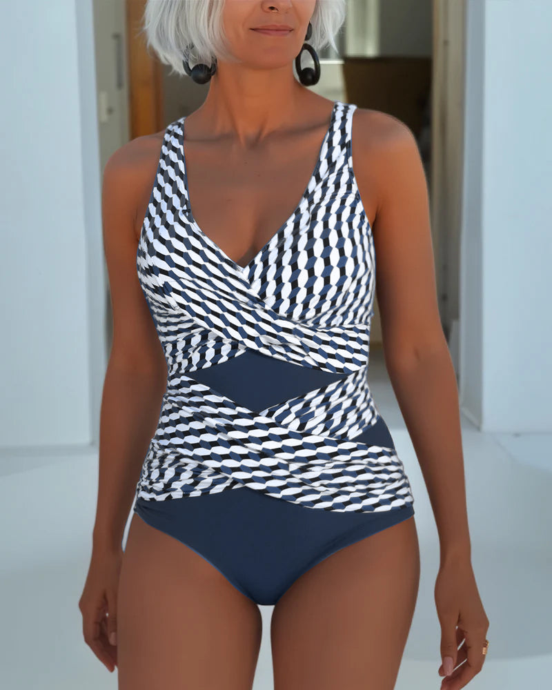 Ashley | Bañador con diseño cruzado para días informales de resort