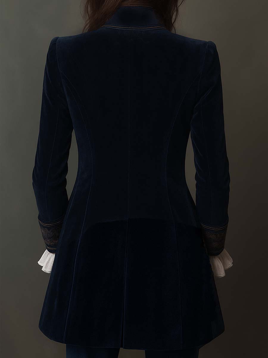 Coralie | Chaqueta larga bordada