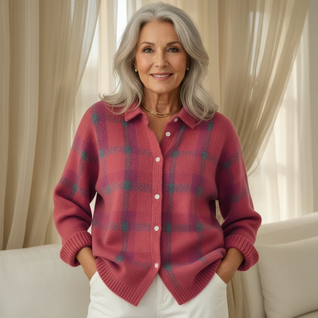 Anne | Blusa de cuadros