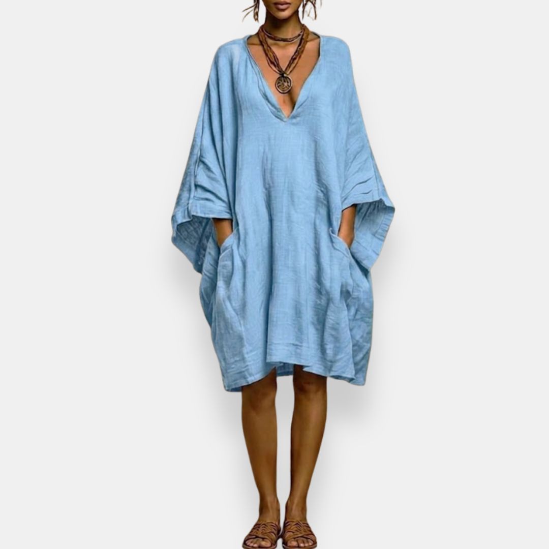 Selma | Vestido oversize con escote profundo