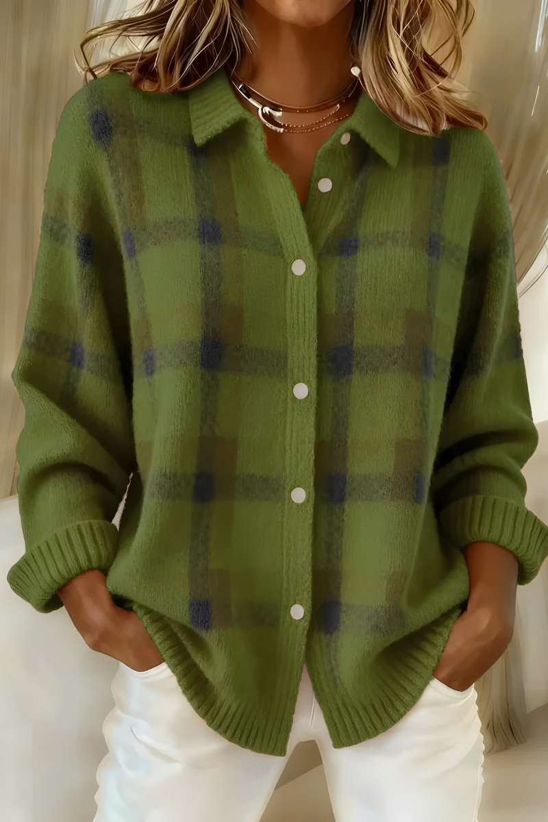 Anne | Blusa de cuadros