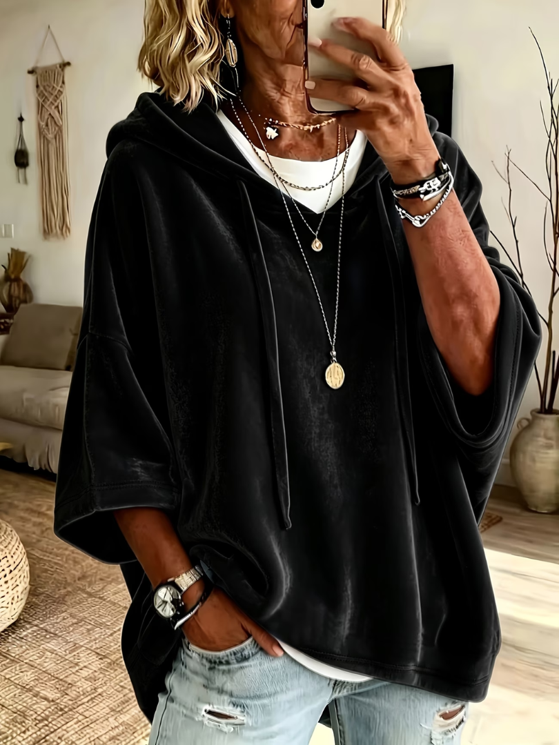 Solange | Sudadera oversize con capucha