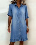 Quinn | Vestido suave de corte relajado, ligero y casual