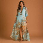 Cleo | Vestido elegante estilo blusa