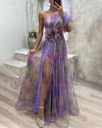 Ameliah | Vestido elegante con abertura