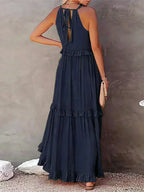 Dylilah | Vestido con dobladillo de volantes
