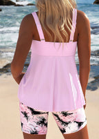 Edith | Tankini con shorts de flores