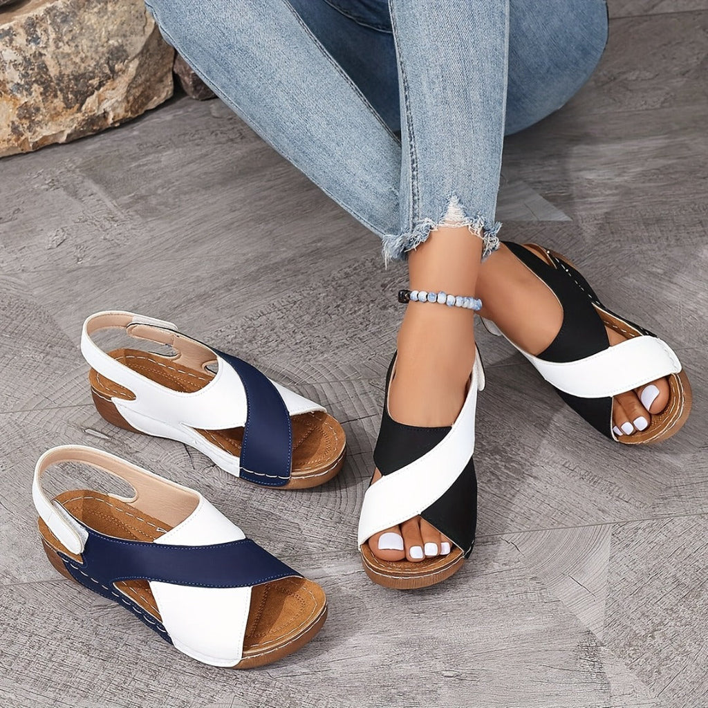 Gela | Sandalias cómodas de punta abierta