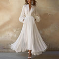 Laurah | Vestido vintage con escote en pico
