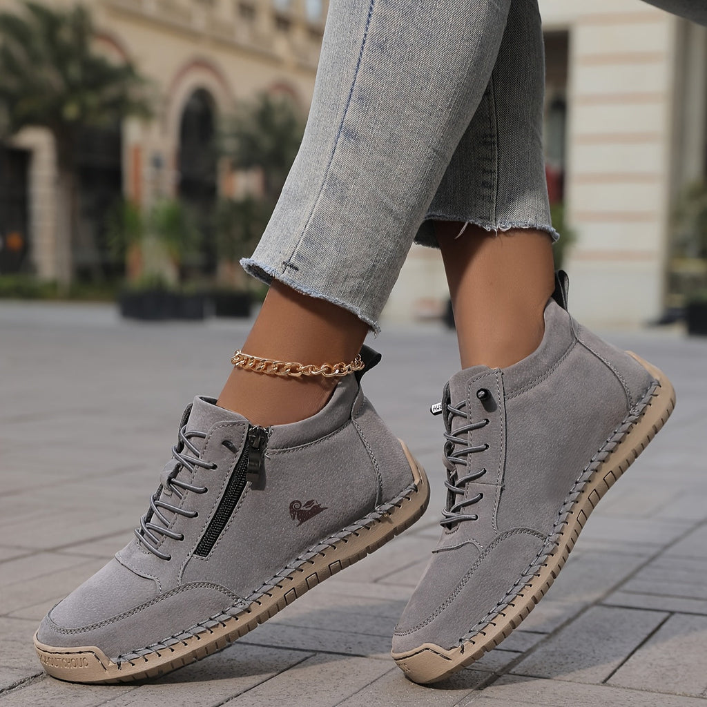Mila | Zapatillas cómodas con cremallera