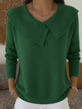 Sunnora | Jersey con cuello doblado