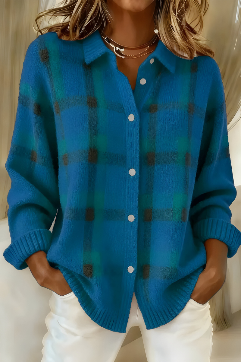 Anne | Blusa de cuadros