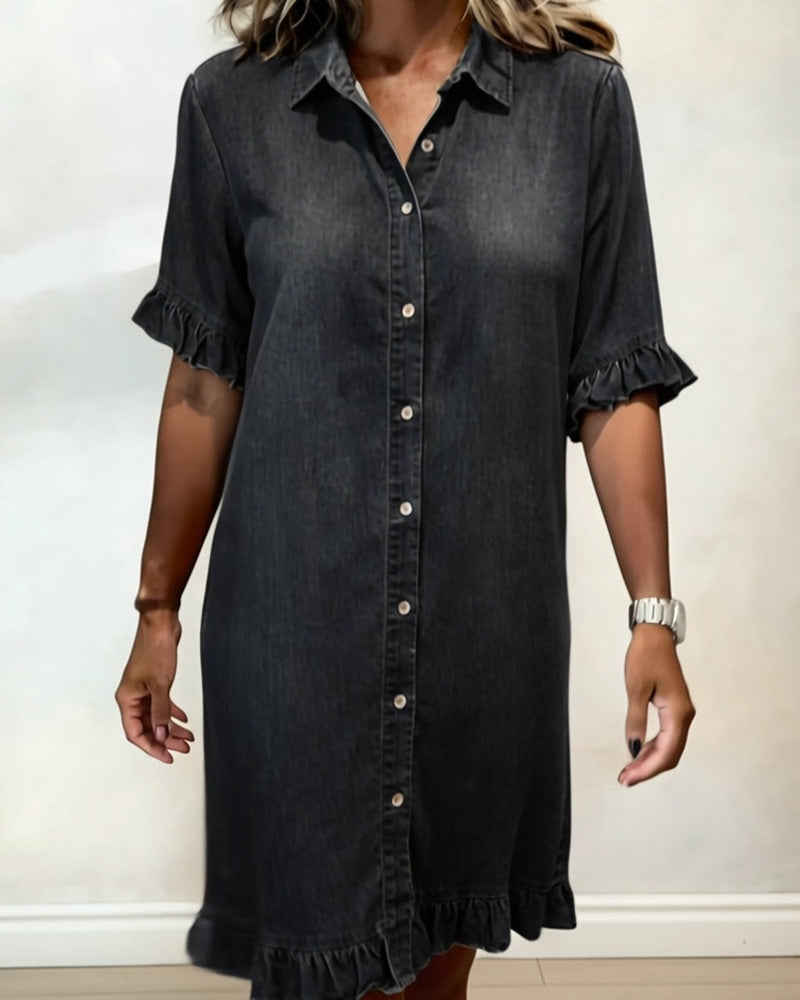Quinn | Vestido suave de corte relajado, ligero y casual